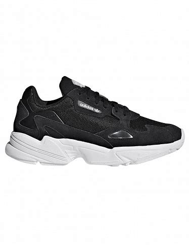 adidas falcon zip schwarz weiß|adidas falcon damen sale.